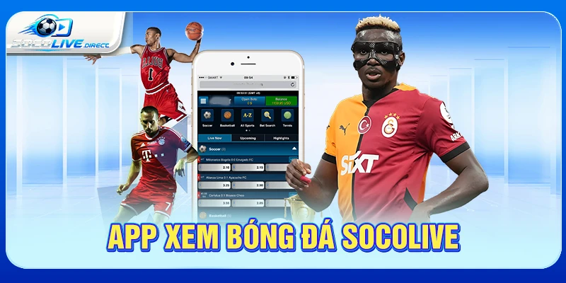 App xem bóng đá Socolive