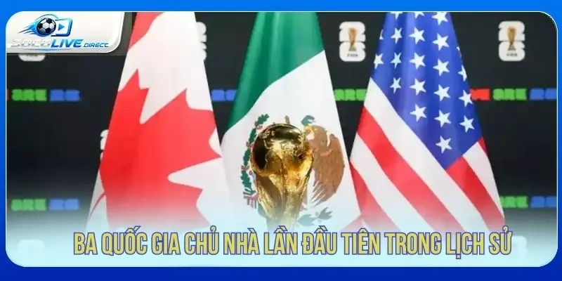 Ba quốc gia chủ nhà World Cup 2026